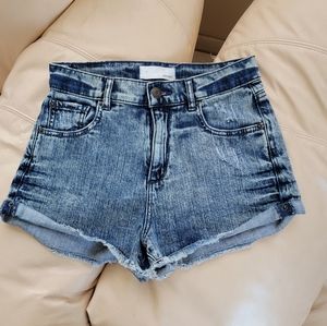 Garage Denim High Rise Slim Sexy Short Shorts